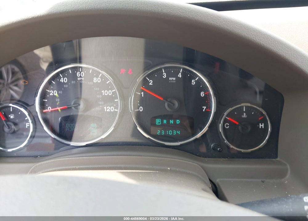 2009 JEEP LIBERTY LIMITED EDITION VIN: 1J8GN58K99W539836