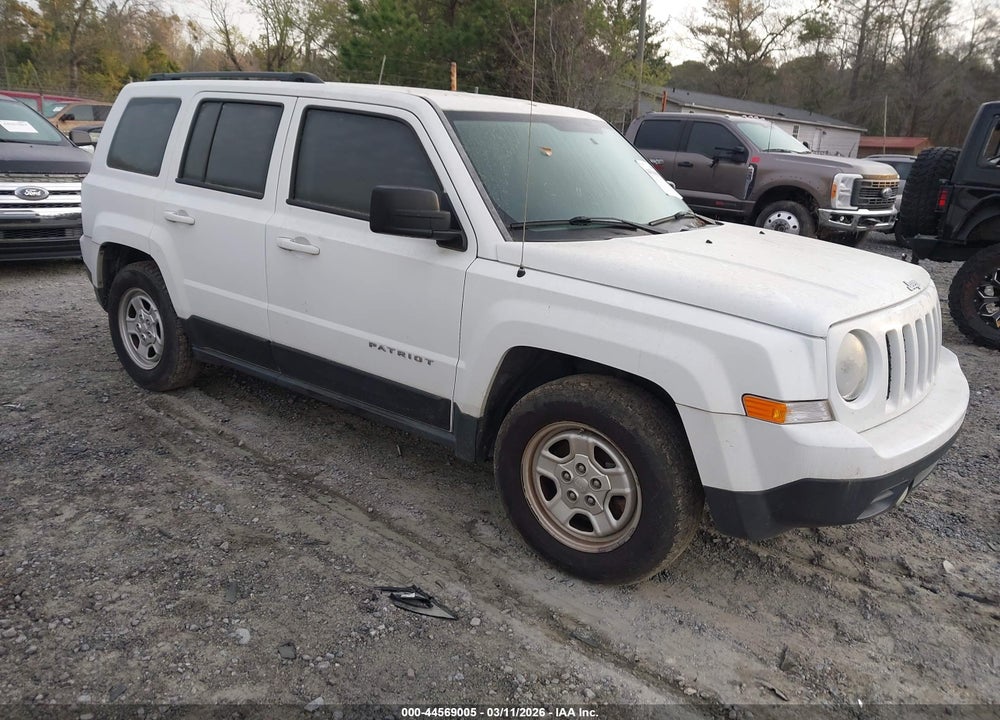 2012 JEEP PATRIOT SPORT VIN: 1C4NJPBA2CD627149