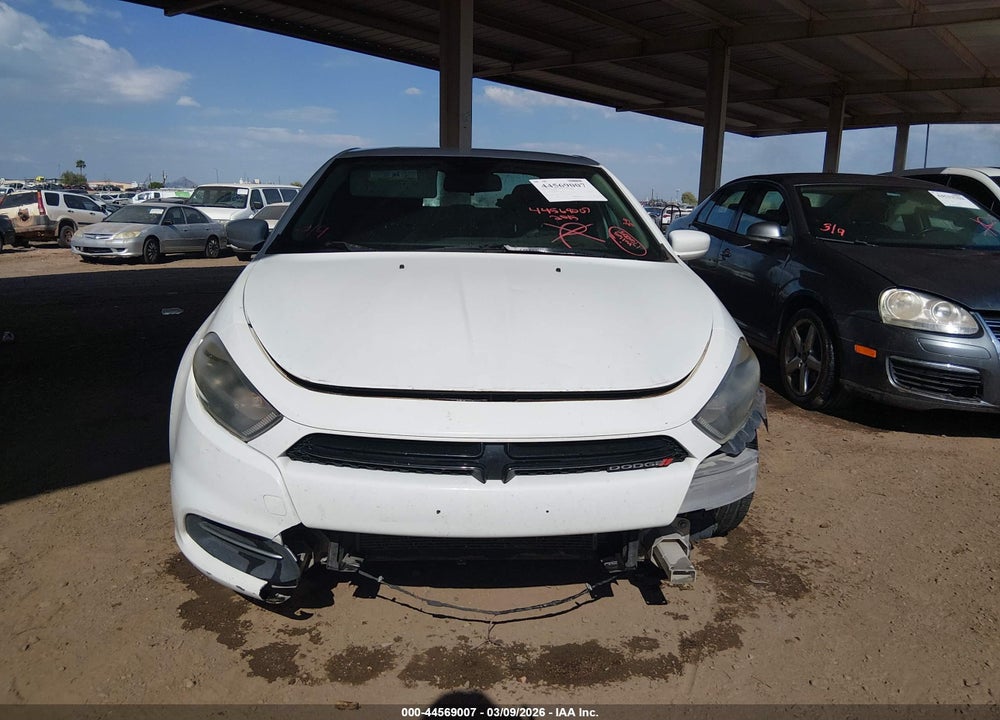 2015 DODGE DART SXT VIN: 1C3CDFBB2FD226923