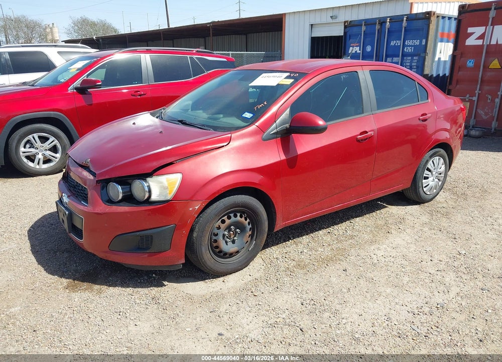 2013 CHEVROLET SONIC LS AUTO VIN: 1G1JA5SH5D4184389
