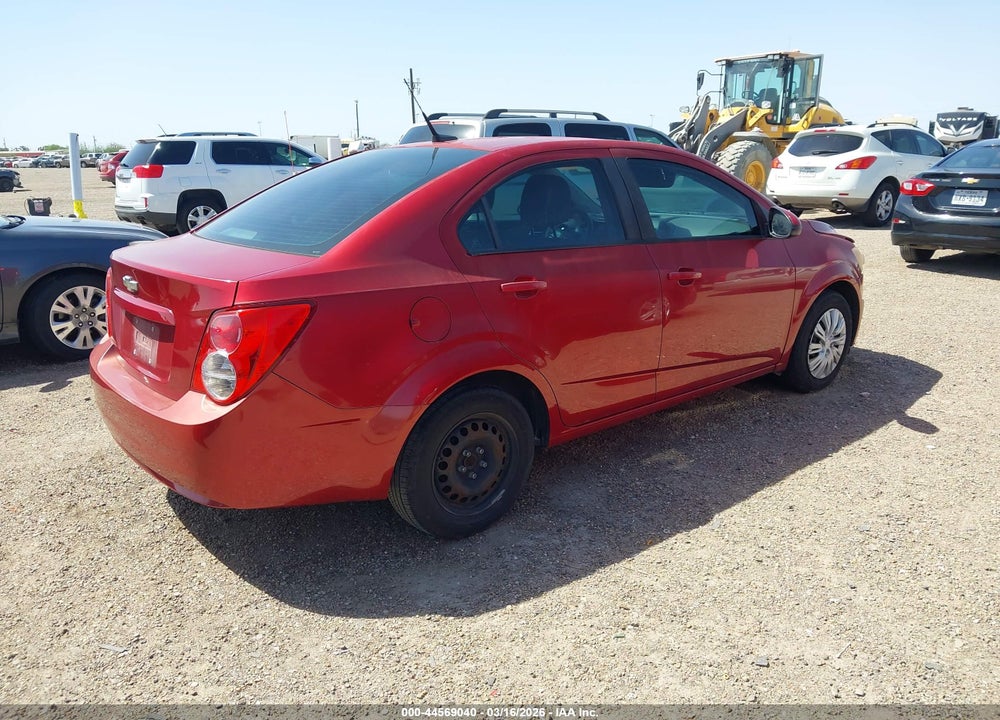 2013 CHEVROLET SONIC LS AUTO VIN: 1G1JA5SH5D4184389