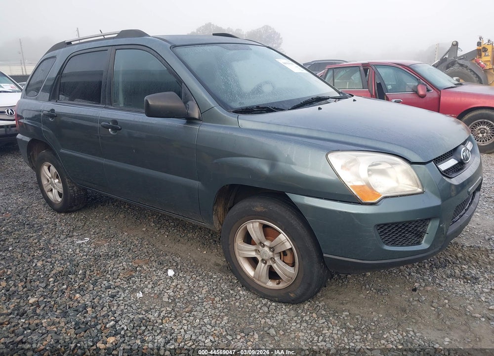 2009 KIA SPORTAGE LX VIN: KNDJF724297575278