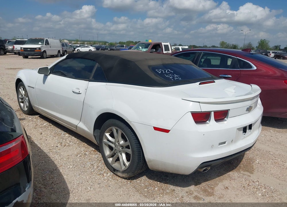 2013 CHEVROLET CAMARO 1LT VIN: 2G1FB3D31D9236154