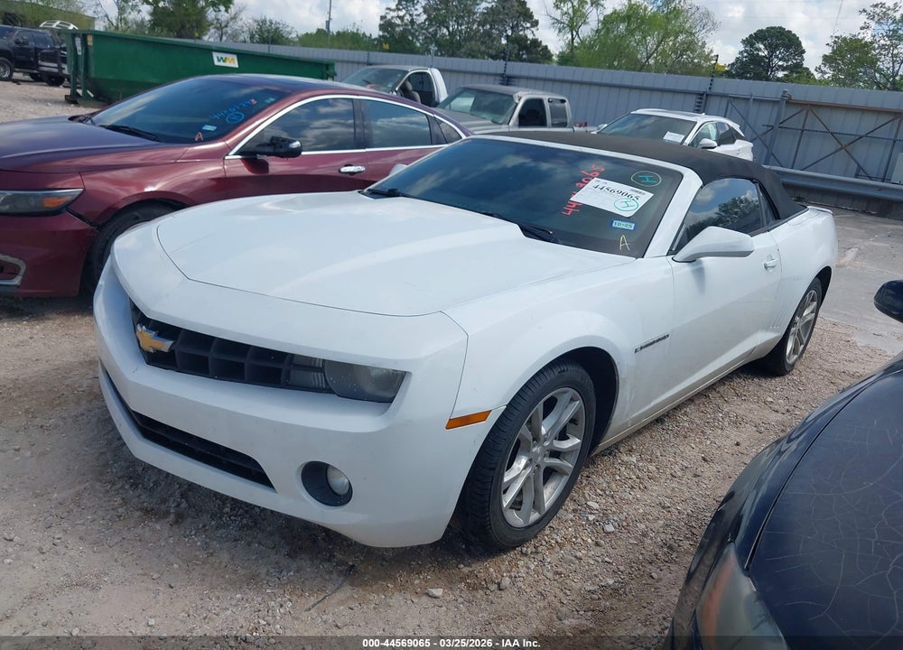 2013 CHEVROLET CAMARO 1LT VIN: 2G1FB3D31D9236154
