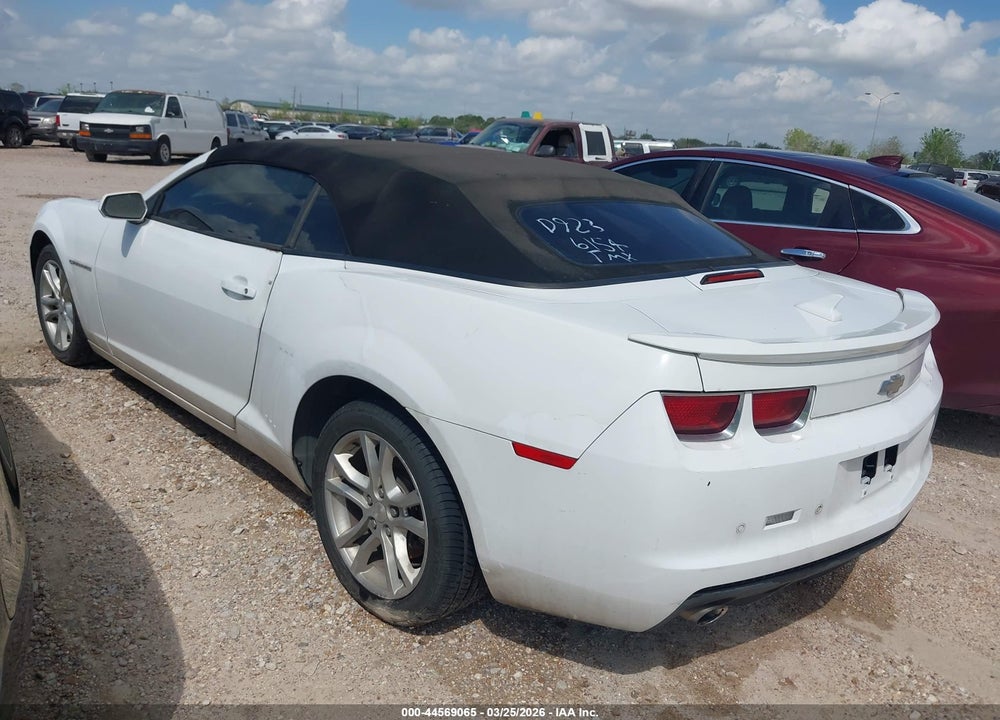 2013 CHEVROLET CAMARO 1LT VIN: 2G1FB3D31D9236154