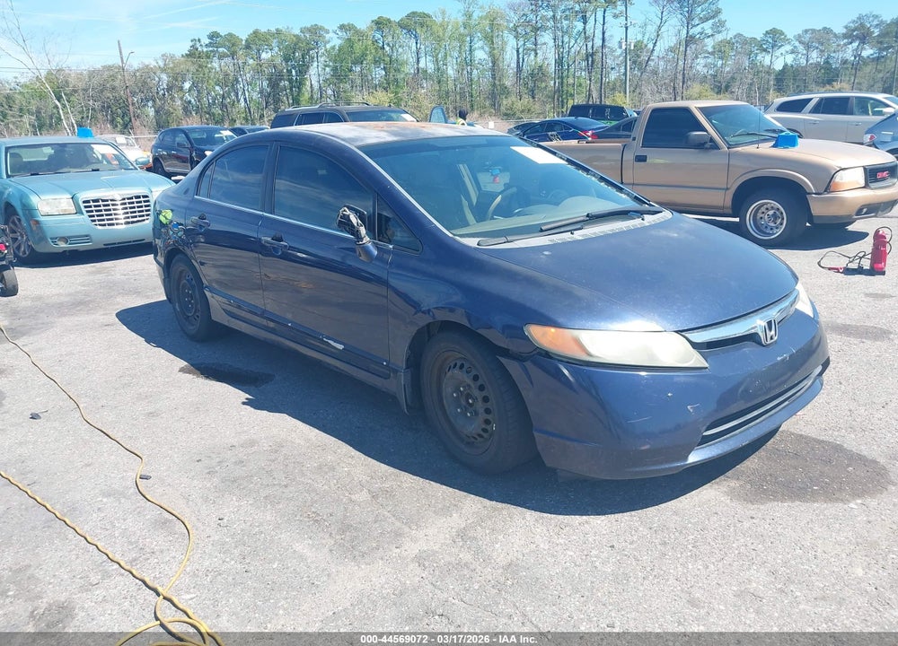 2006 HONDA CIVIC LX VIN: 1HGFA16546L097857