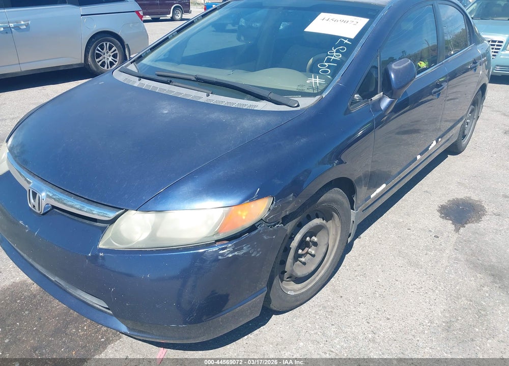 2006 HONDA CIVIC LX VIN: 1HGFA16546L097857