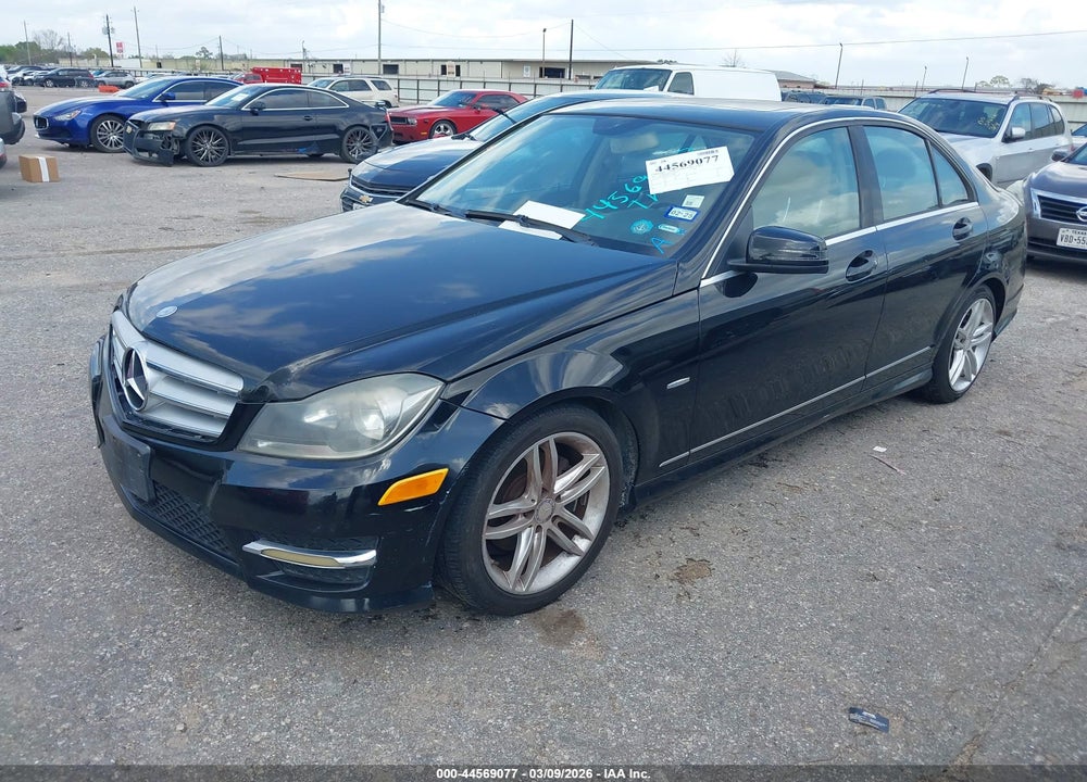 2012 MERCEDES-BENZ C 250 SPORT VIN: WDDGF4HB2CR239968