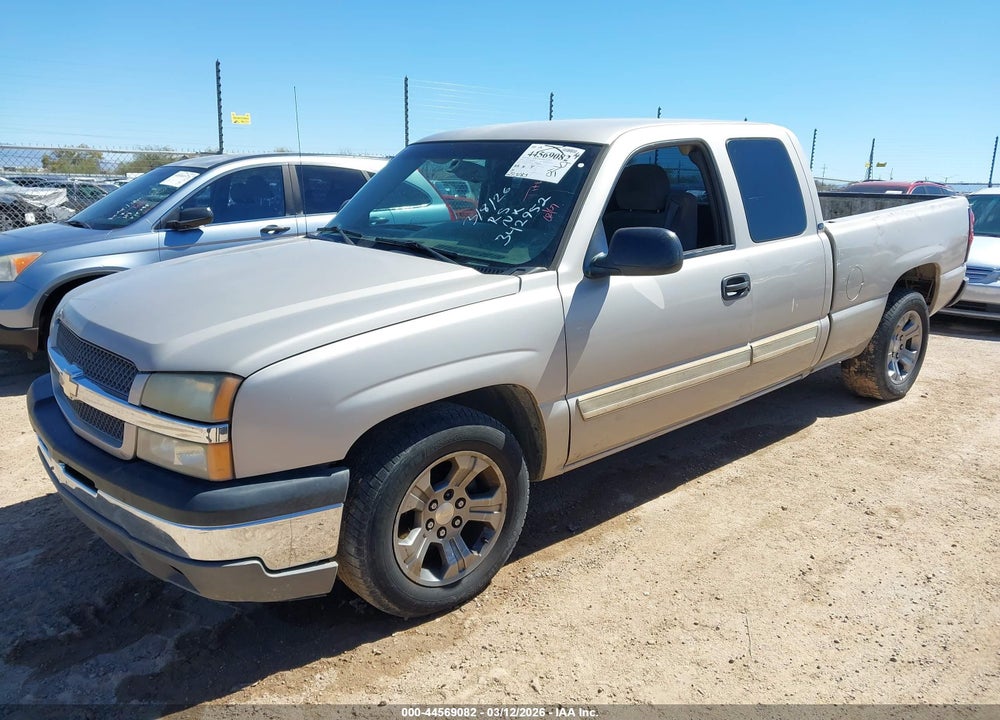 2005 CHEVROLET SILVERADO 1500 LS VIN: 1GCEC19X15Z342952
