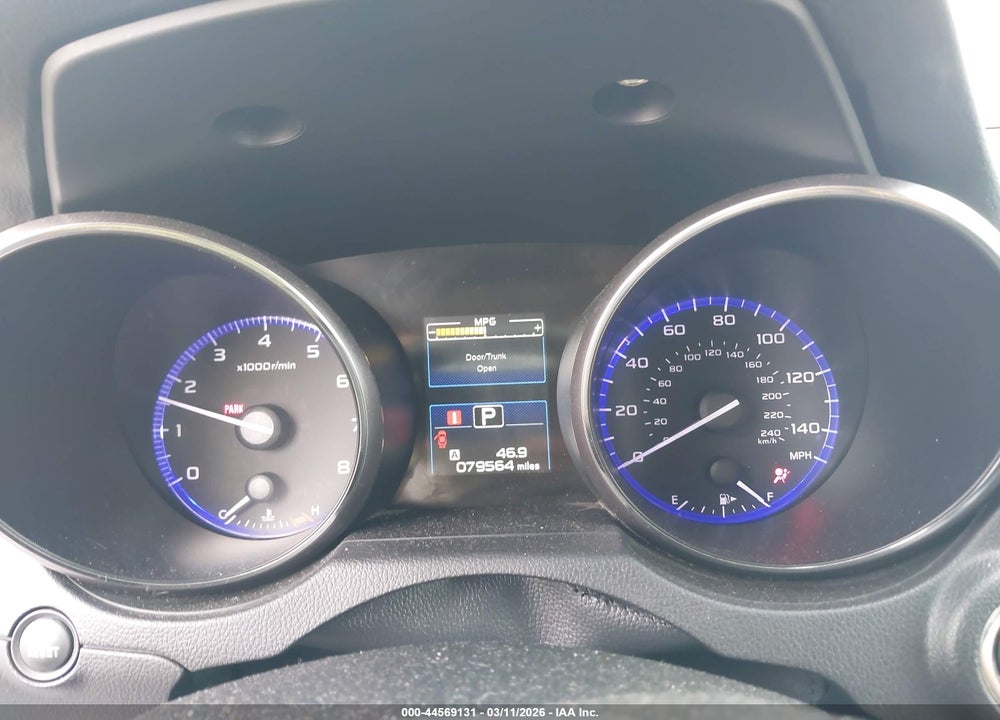 2017 SUBARU LEGACY 2.5I SPORT VIN: 4S3BNAR61H3032425