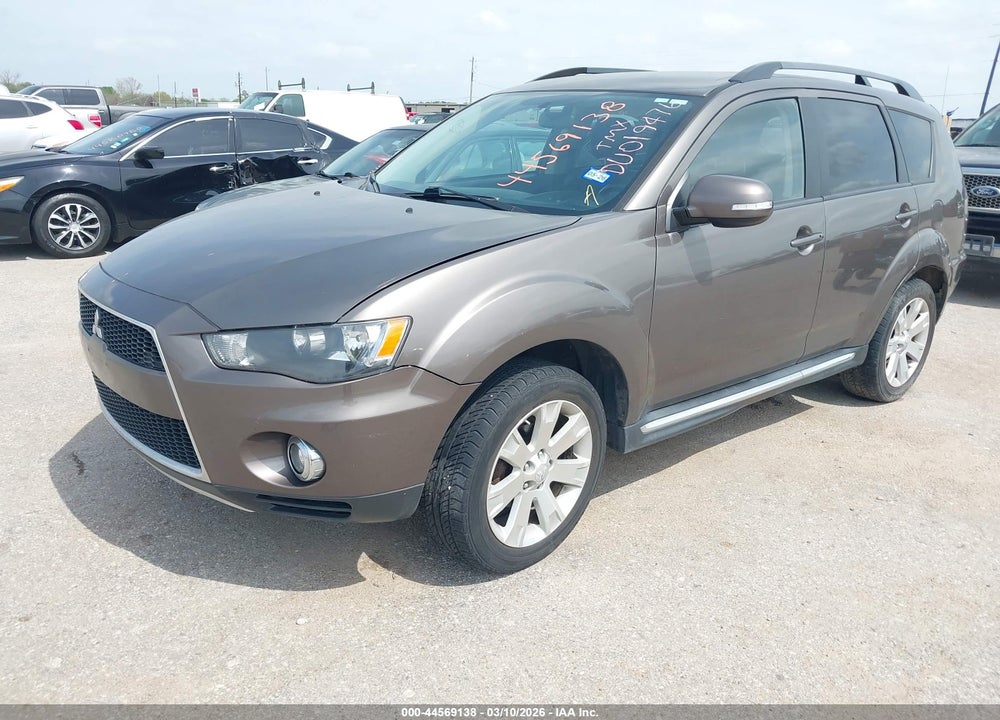2013 MITSUBISHI OUTLANDER VIN: JA4JT3AW9DU019476