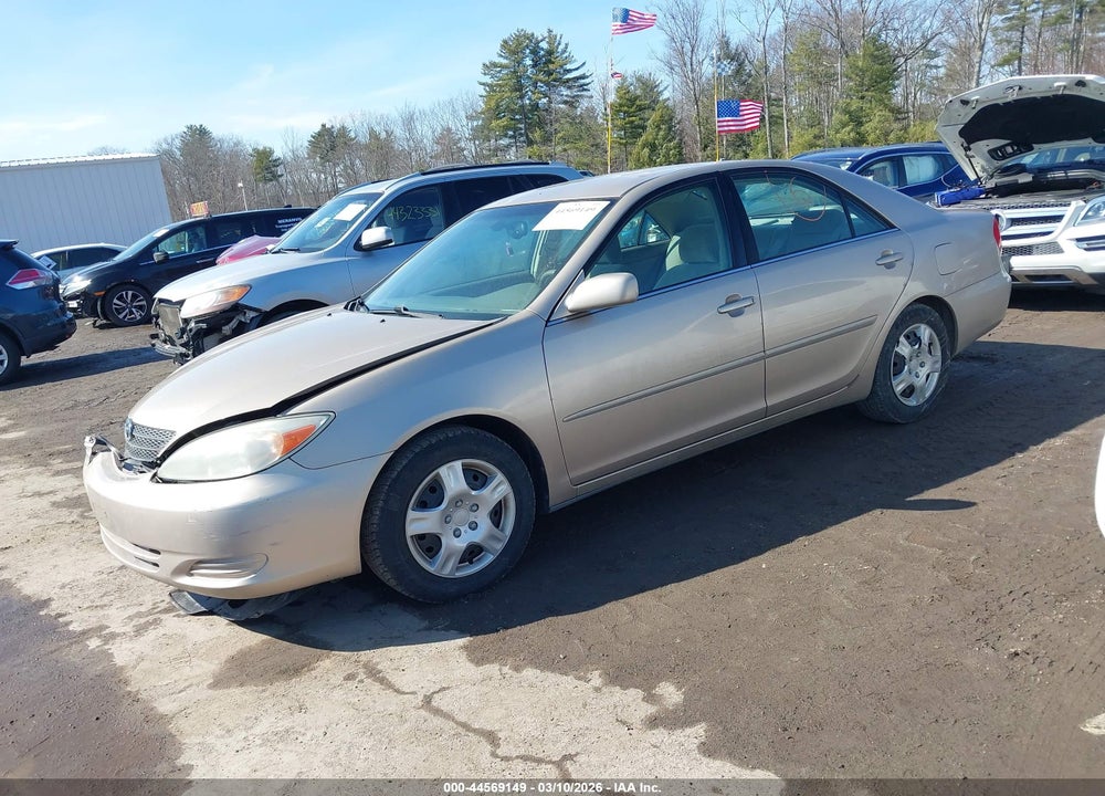 2002 TOYOTA CAMRY XLE VIN: 4T1BE30K62U063219