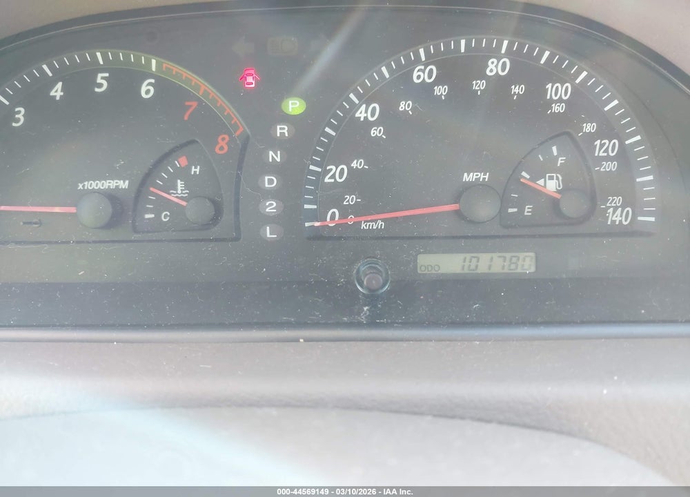 2002 TOYOTA CAMRY XLE VIN: 4T1BE30K62U063219