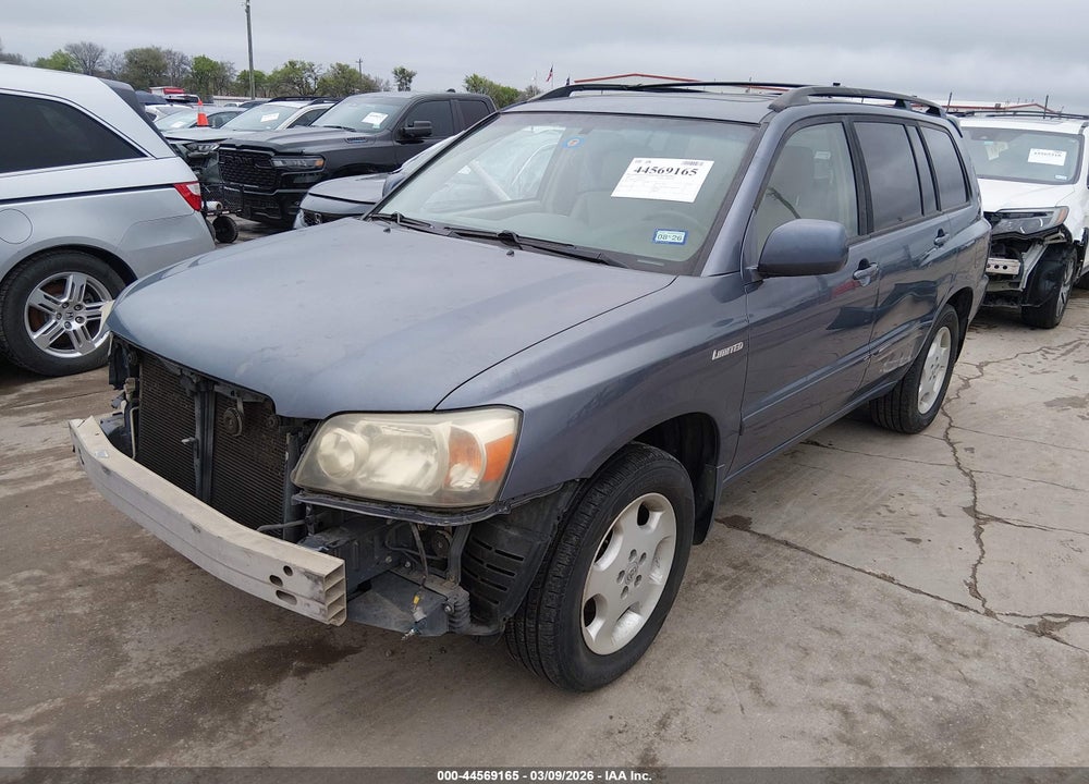 2004 TOYOTA HIGHLANDER LIMITED V6 VIN: JTEEP21A540015423