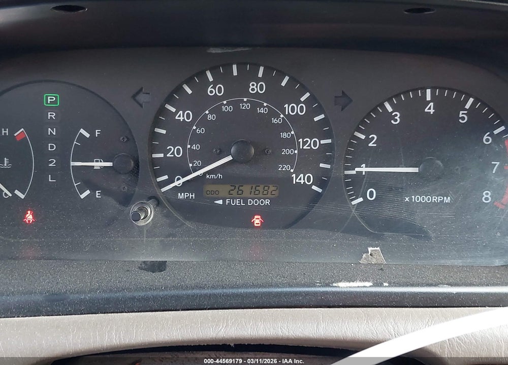 2000 TOYOTA CAMRY LE VIN: JT2BG22K4Y0485567