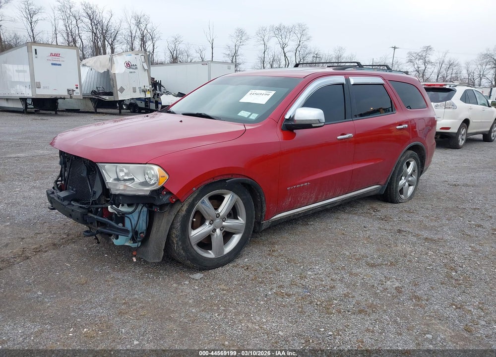 2011 DODGE DURANGO CITADEL VIN: 1D4SE5GT8BC594784