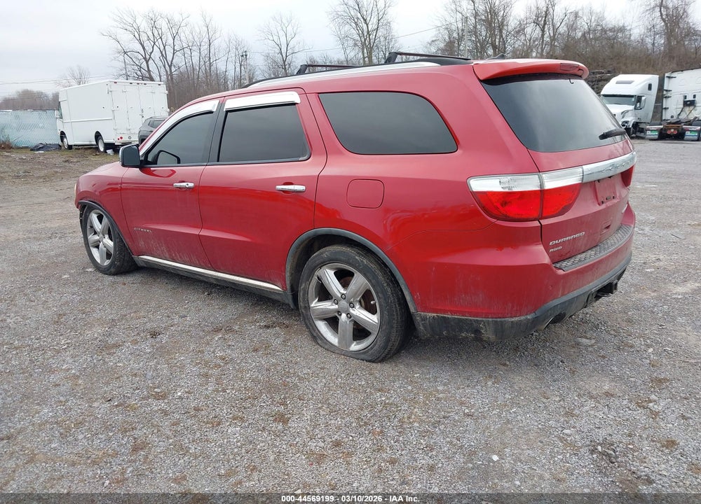 2011 DODGE DURANGO CITADEL VIN: 1D4SE5GT8BC594784