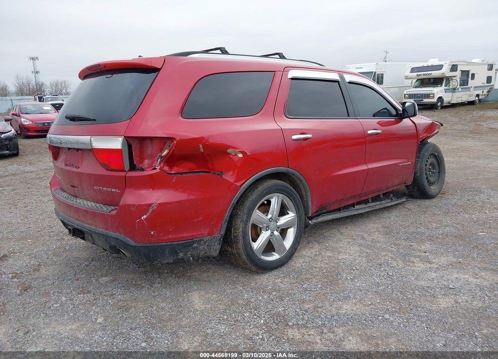 2011 DODGE DURANGO CITADEL VIN: 1D4SE5GT8BC594784