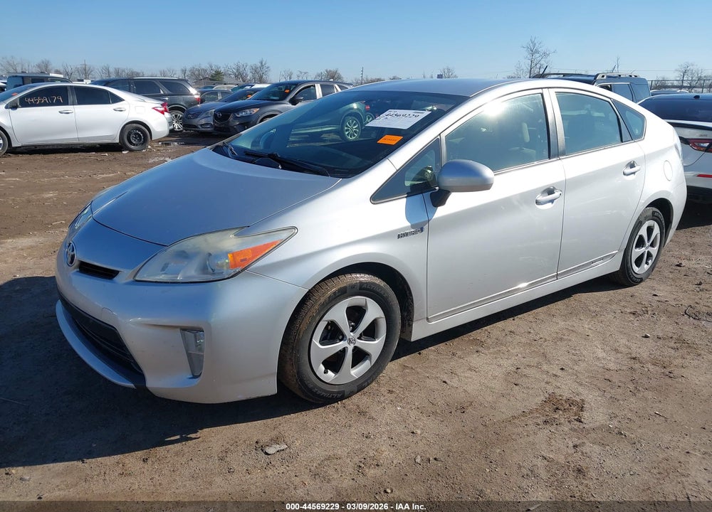 2013 TOYOTA PRIUS TWO VIN: JTDKN3DU7D5612097