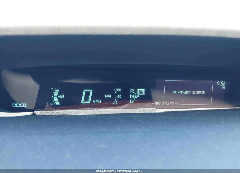 2013 TOYOTA PRIUS TWO VIN: JTDKN3DU7D5612097
