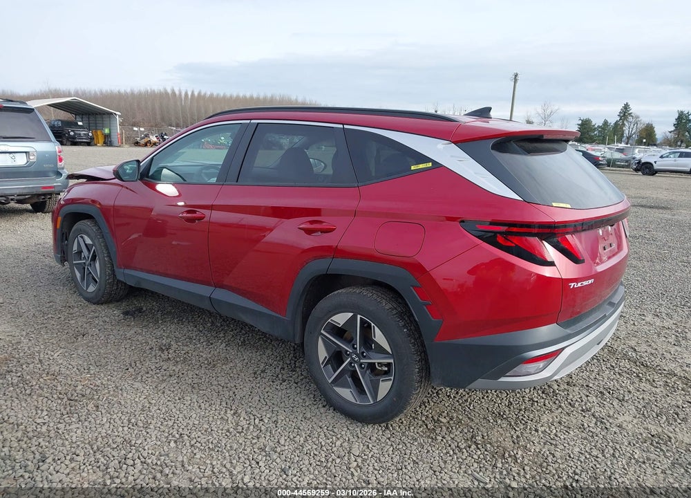 2025 HYUNDAI TUCSON SEL VIN: 5NMJBCDE8SH546182