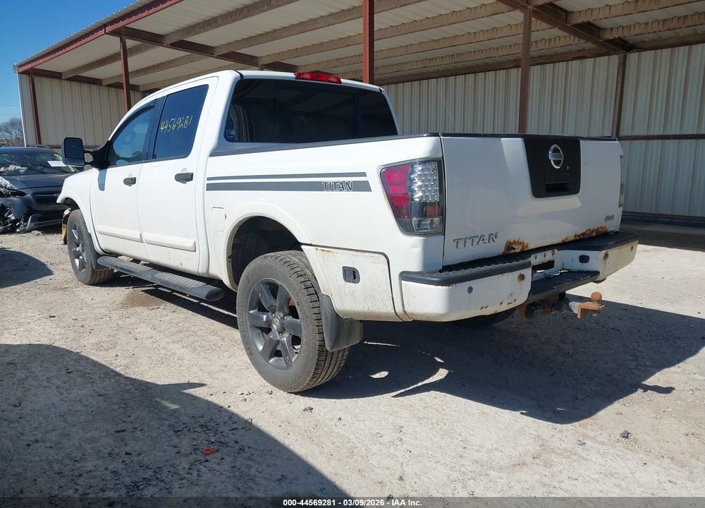 2012 NISSAN TITAN PRO-4X/S/SL/SV VIN: 1N6AA0EC2CN325533
