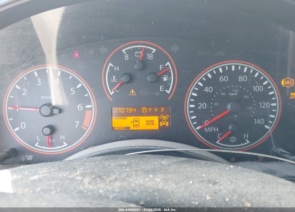 2012 NISSAN TITAN PRO-4X/S/SL/SV VIN: 1N6AA0EC2CN325533