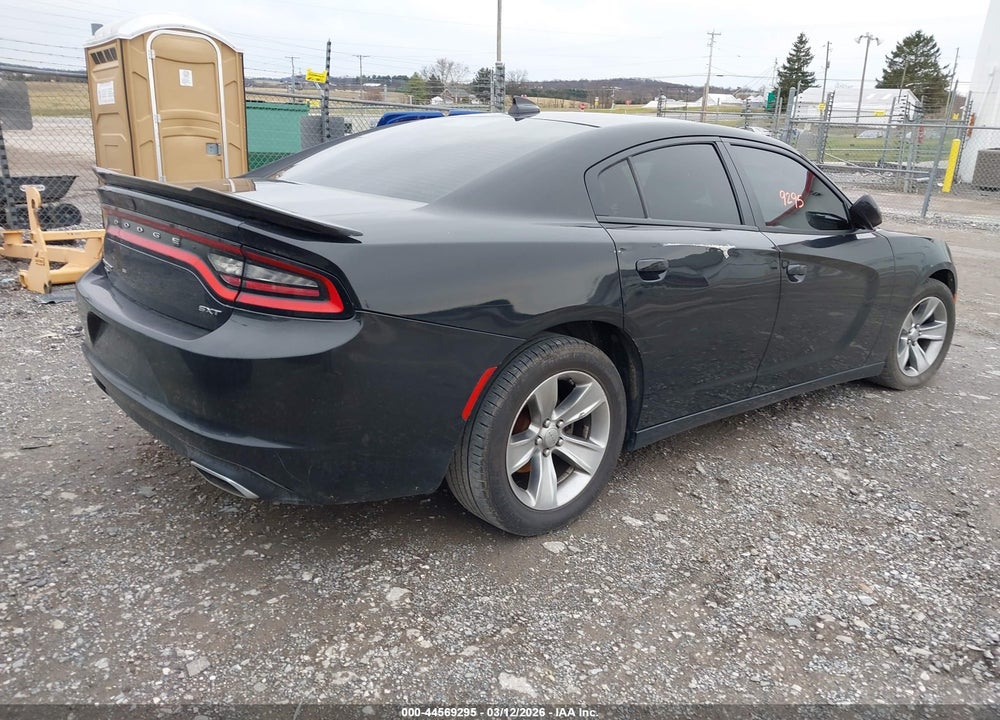 2015 DODGE CHARGER SXT VIN: 2C3CDXHG5FH761921