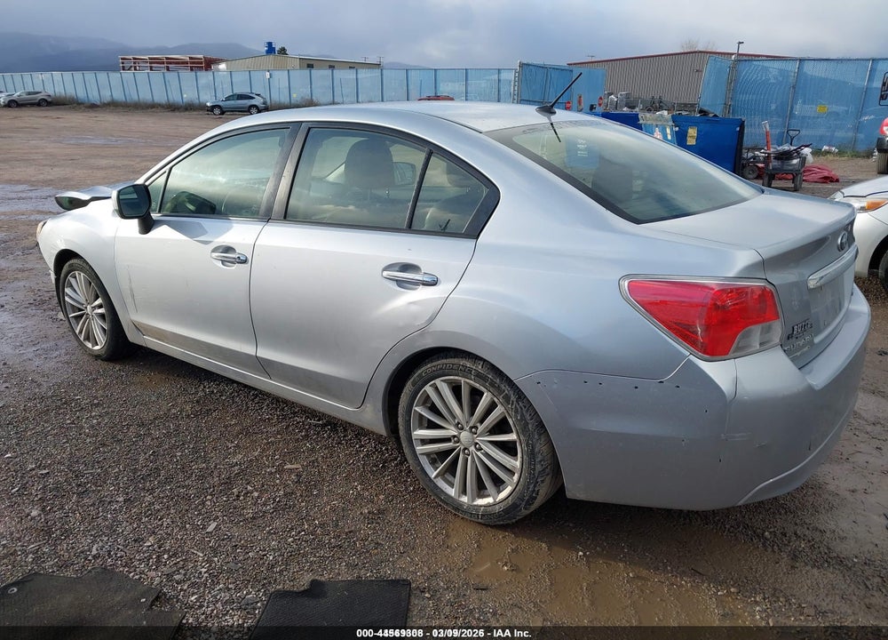2013 SUBARU IMPREZA 2.0I LIMITED VIN: JF1GJAH63DH013039