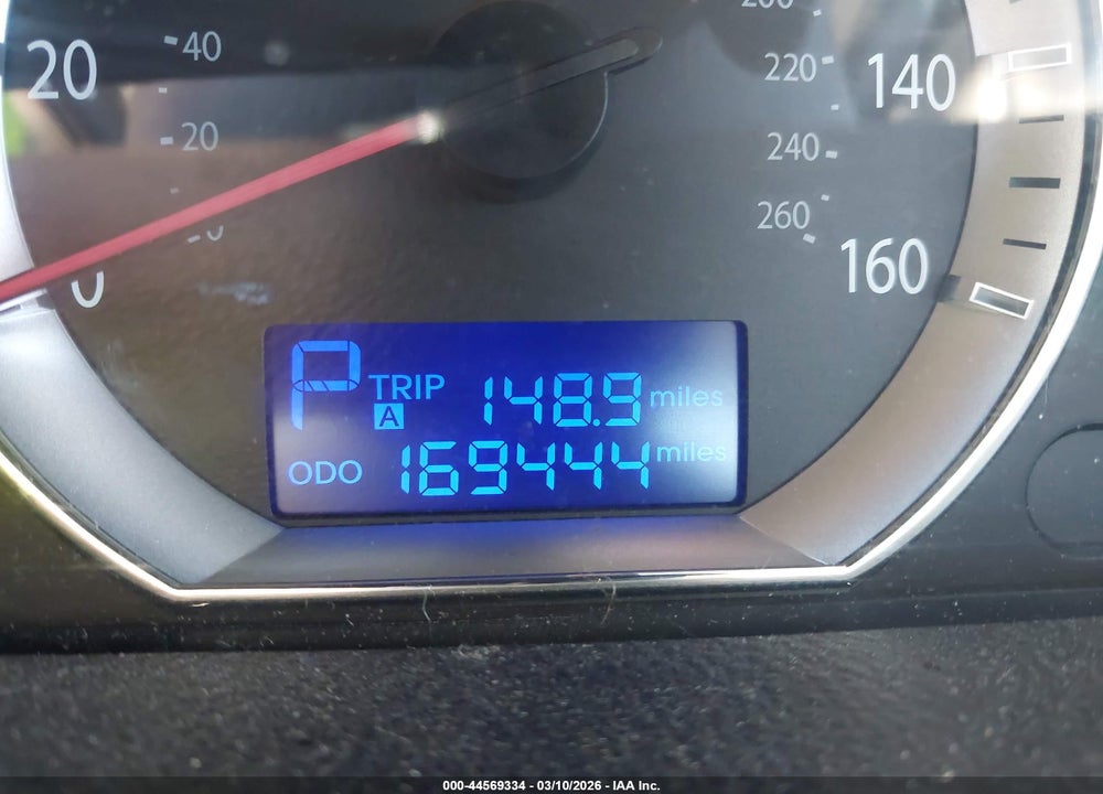 2009 HYUNDAI SONATA LIMITED V6 VIN: 5NPEU46F79H432601