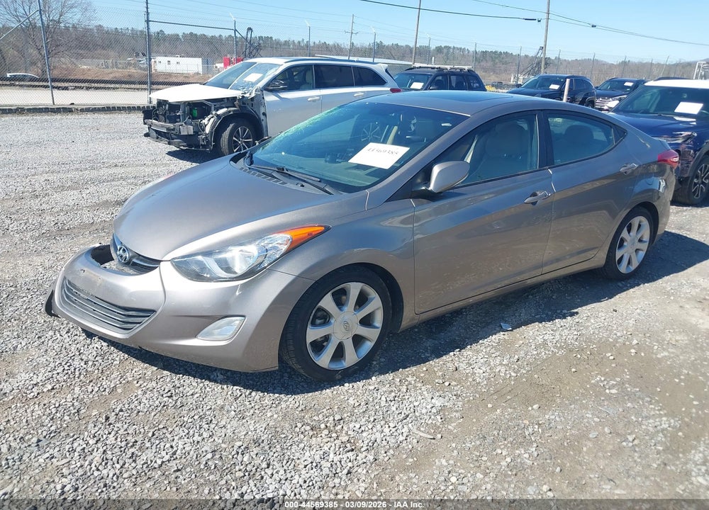 2013 HYUNDAI ELANTRA LIMITED VIN: 5NPDH4AE1DH313398