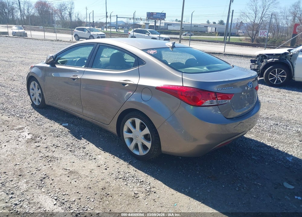 2013 HYUNDAI ELANTRA LIMITED VIN: 5NPDH4AE1DH313398