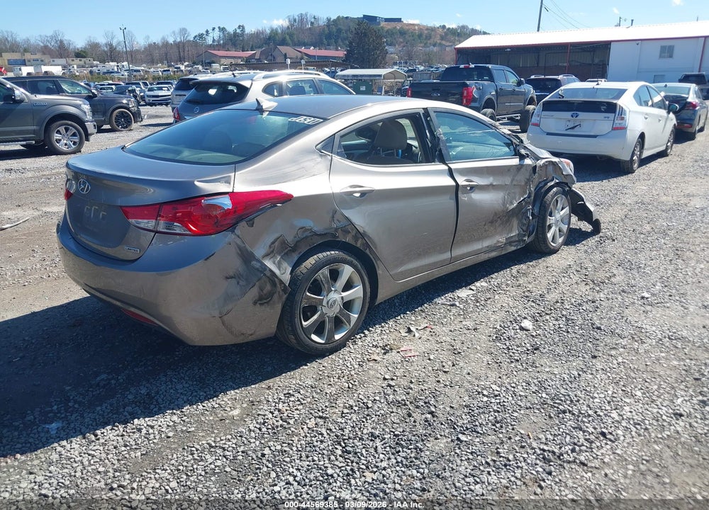 2013 HYUNDAI ELANTRA LIMITED VIN: 5NPDH4AE1DH313398