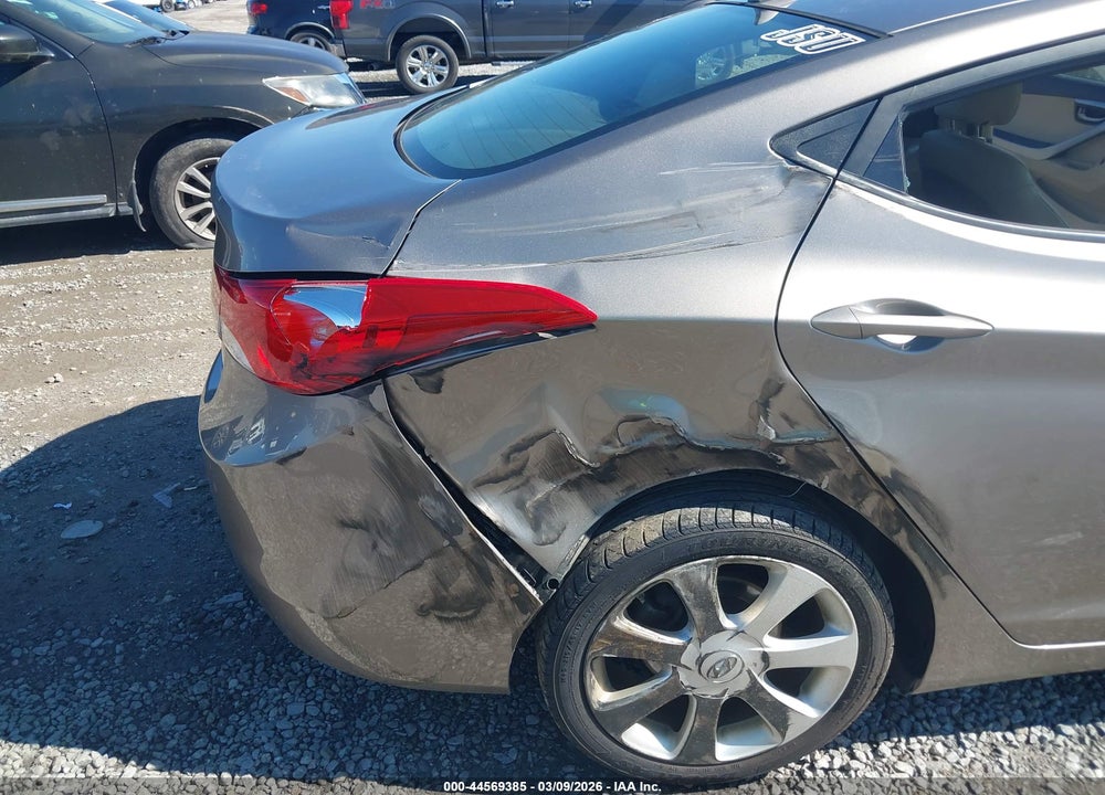 2013 HYUNDAI ELANTRA LIMITED VIN: 5NPDH4AE1DH313398