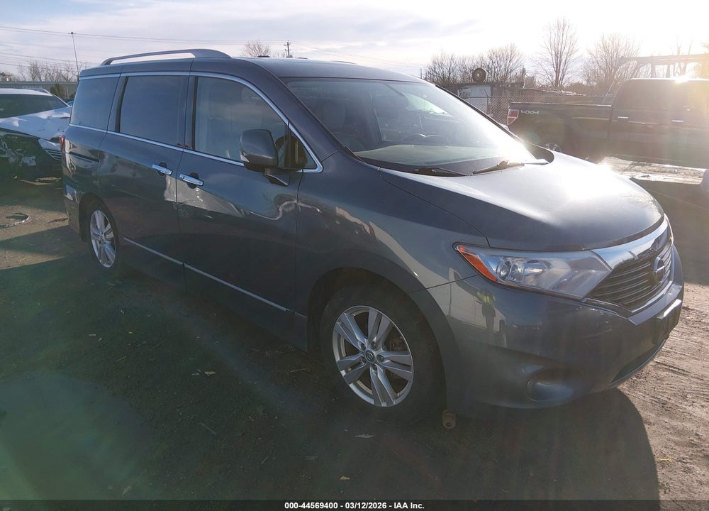 2013 NISSAN QUEST SL VIN: JN8AE2KP5D9067131