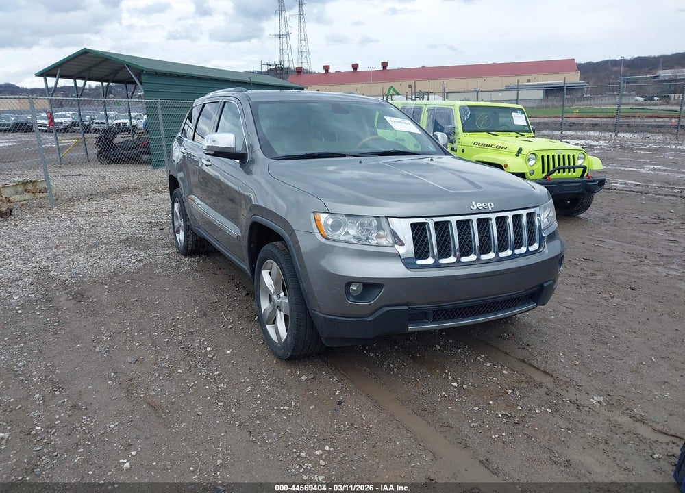 2012 JEEP GRAND CHEROKEE OVERLAND VIN: 1C4RJFCTXCC212064