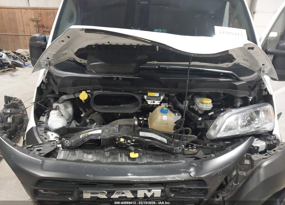 2023 RAM PROMASTER 2500 HIGH ROOF 159 WB VIN: 3C6LRVDG0PE549939