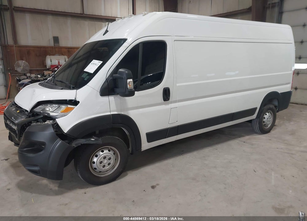 2023 RAM PROMASTER 2500 HIGH ROOF 159 WB VIN: 3C6LRVDG0PE549939