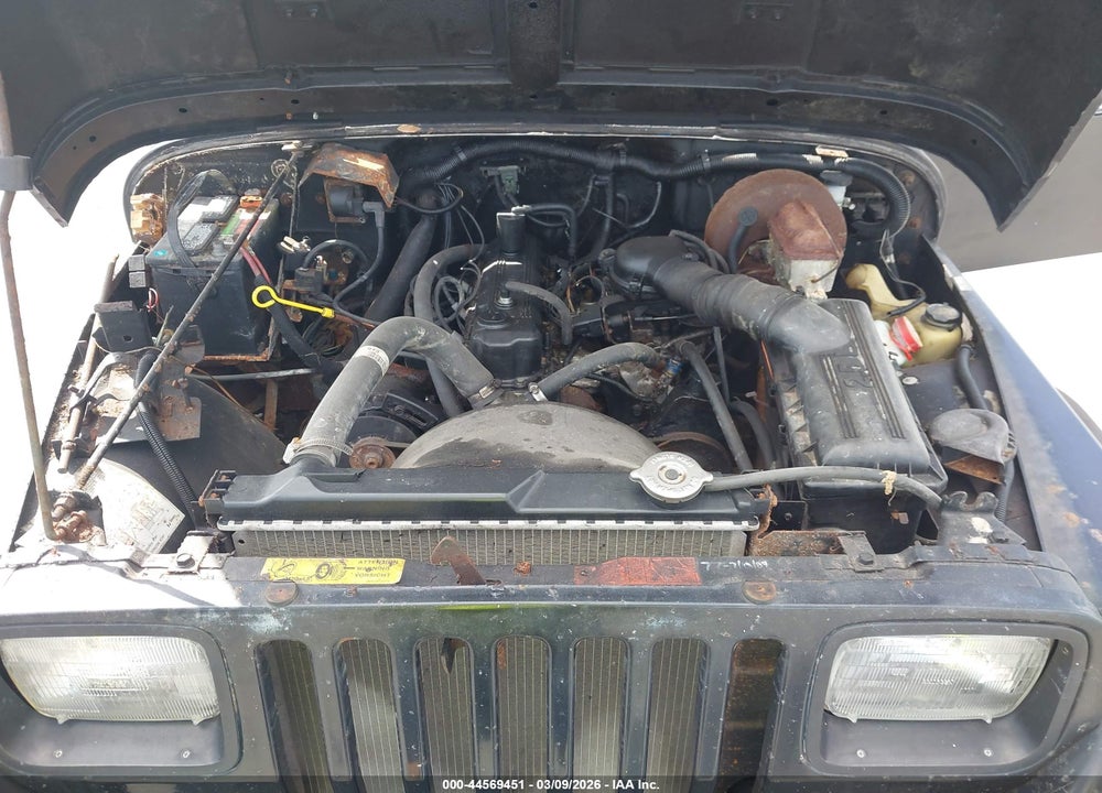1989 JEEP WRANGLER / YJ VIN: 2J4FY19E4KJ170046