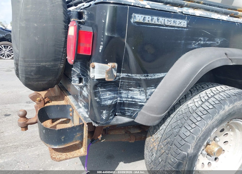 1989 JEEP WRANGLER / YJ VIN: 2J4FY19E4KJ170046
