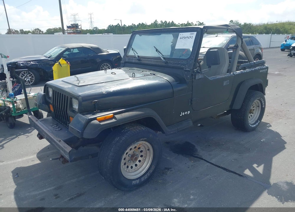 1989 JEEP WRANGLER / YJ VIN: 2J4FY19E4KJ170046