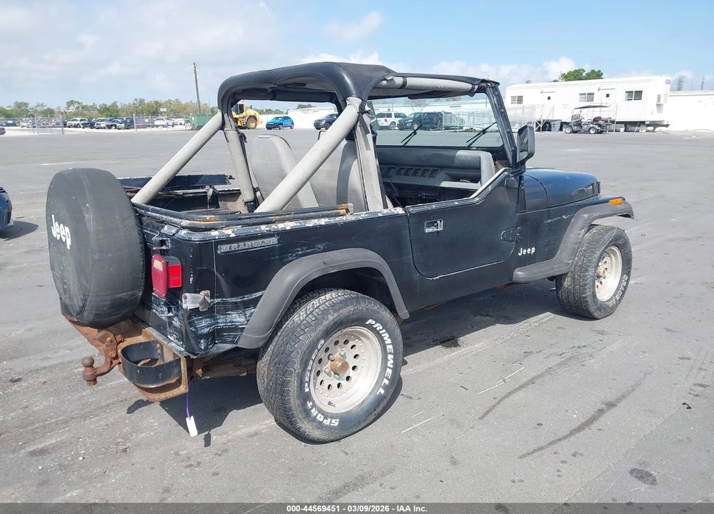 1989 JEEP WRANGLER / YJ VIN: 2J4FY19E4KJ170046
