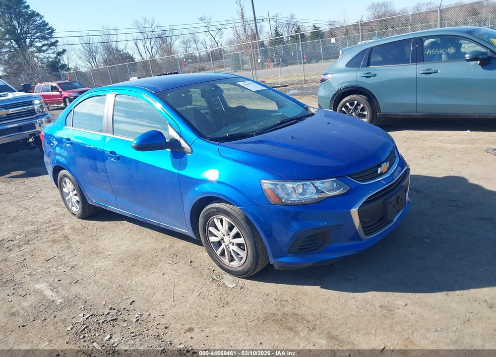 2020 CHEVROLET SONIC FWD  LT VIN: 1G1JD5SB2L4107366