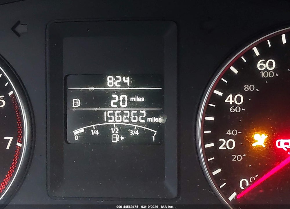 2013 VOLKSWAGEN JETTA 2.5L SE VIN: 3VWBP7AJ4DM427475