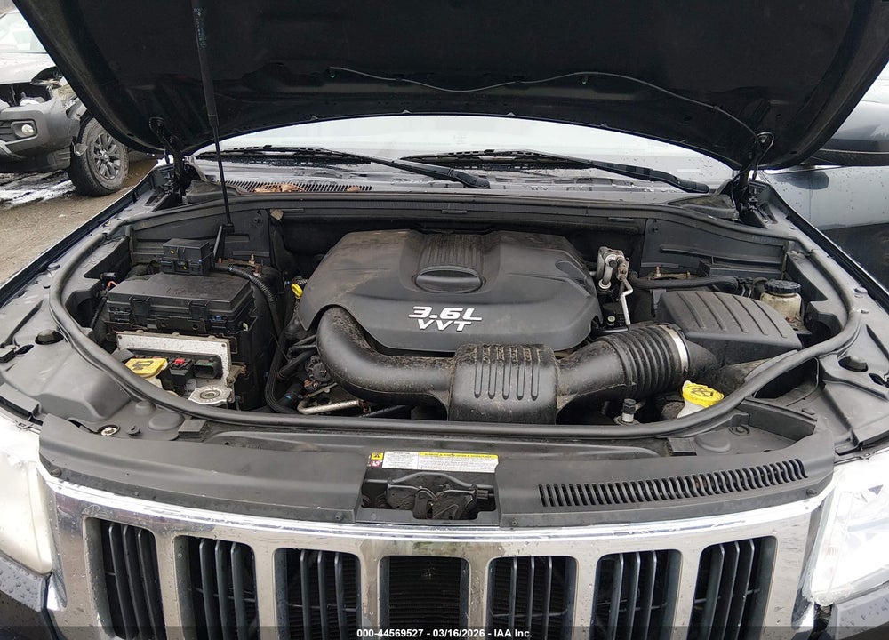 2012 JEEP GRAND CHEROKEE LAREDO VIN: 1C4RJFAG1CC304749