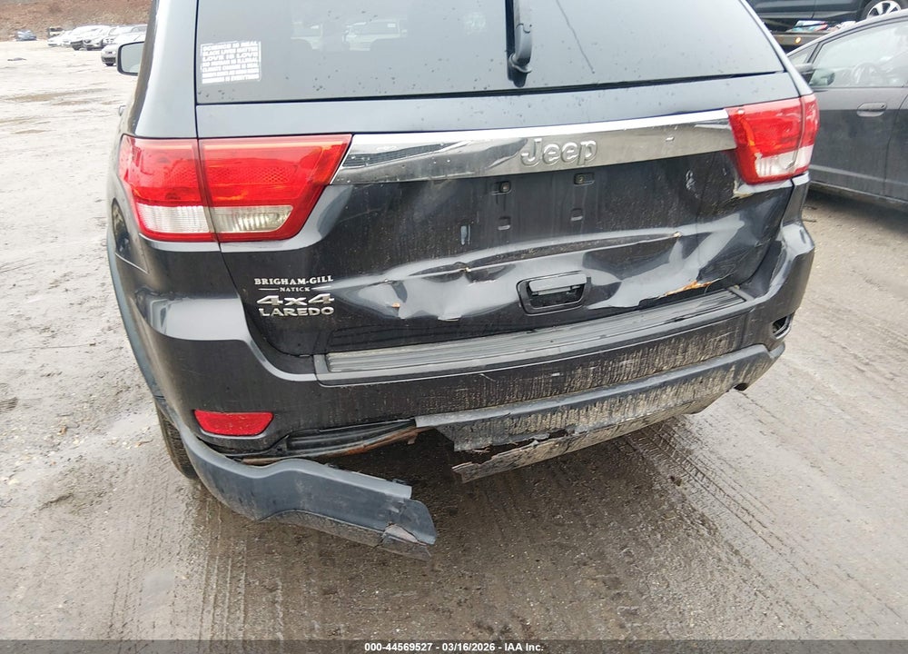 2012 JEEP GRAND CHEROKEE LAREDO VIN: 1C4RJFAG1CC304749