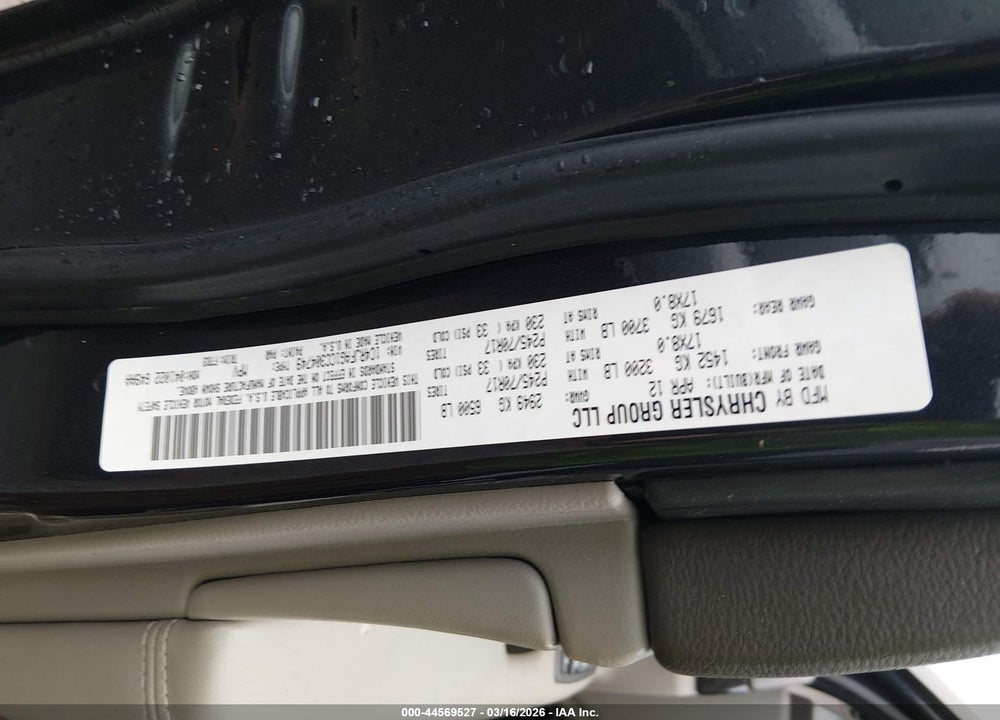 2012 JEEP GRAND CHEROKEE LAREDO VIN: 1C4RJFAG1CC304749
