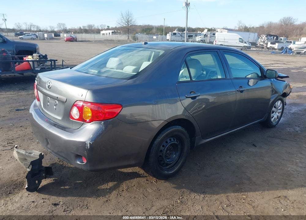 2009 TOYOTA COROLLA LE VIN: 2T1BU40E79C174540