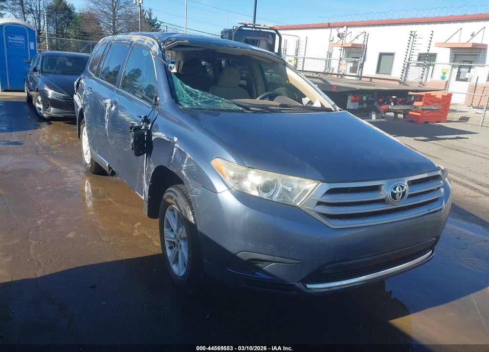 2013 TOYOTA HIGHLANDER VIN: 5TDZA3EH6DS040011