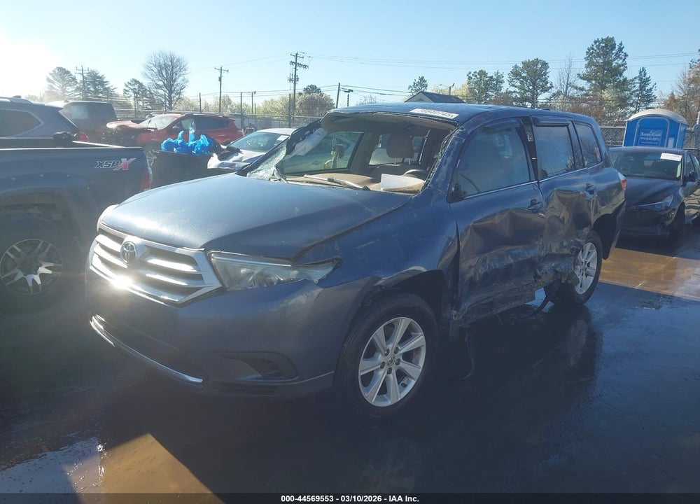 2013 TOYOTA HIGHLANDER VIN: 5TDZA3EH6DS040011